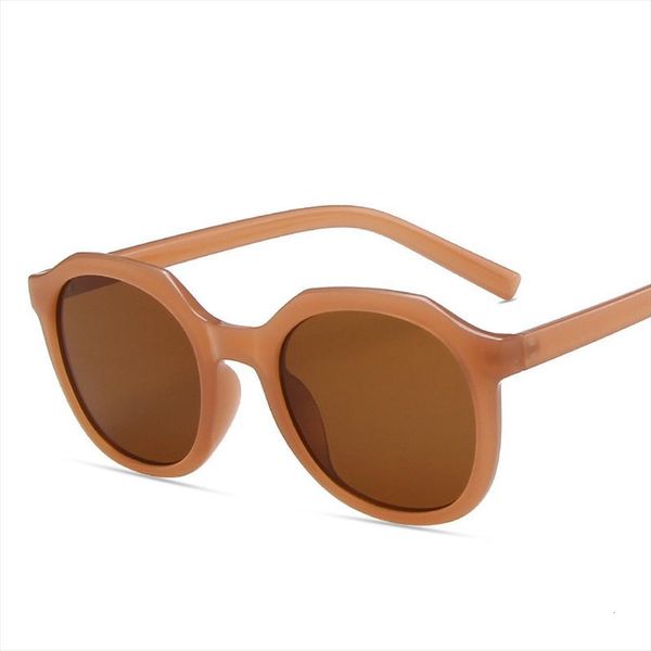 arrived small round frame sunglasses for women fashion milk tea color protection sun glasses streetwear uv400 driving goggle, White;black
arrived small round frame sunglasses for women fashion milk tea color protection sun glasses streetwear uv400 driving goggle, White;black