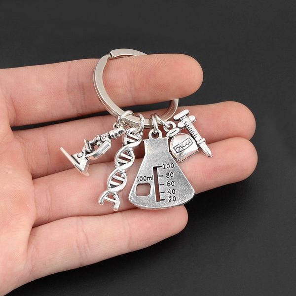 chemical molecular dna microscope keychain microscope experiment equipment keyring for student gift jewelry handcraft, Silver
chemical molecular dna microscope keychain microscope experiment equipment keyring for student gift jewelry handcraft, Silver