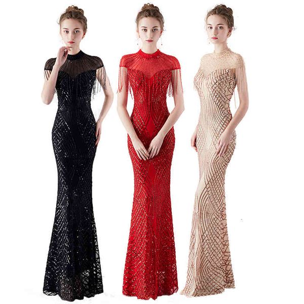 o-neck burgundy dress long mermaid women party gown tassel beaded ladies solid robes elegant formal evening dresses 5t59, White;black
o-neck burgundy dress long mermaid women party gown tassel beaded ladies solid robes elegant formal evening dresses 5t59, White;black