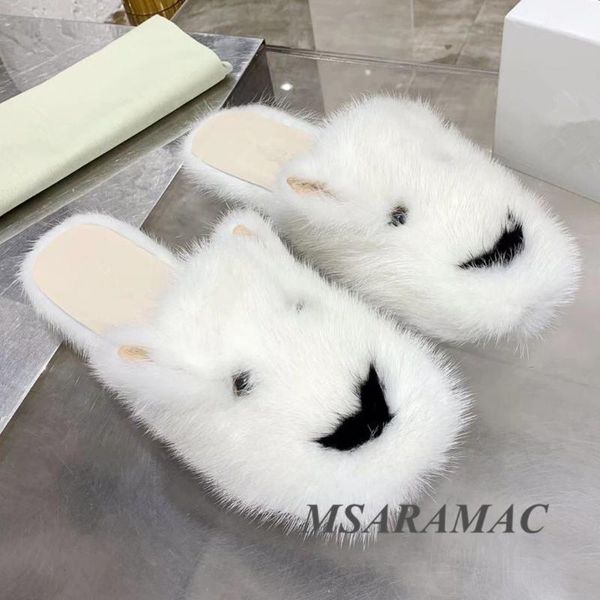 winter white pattern slippers leather cartoon ears plush flat cute girl keep warm home shoes, Black
winter white pattern slippers leather cartoon ears plush flat cute girl keep warm home shoes, Black