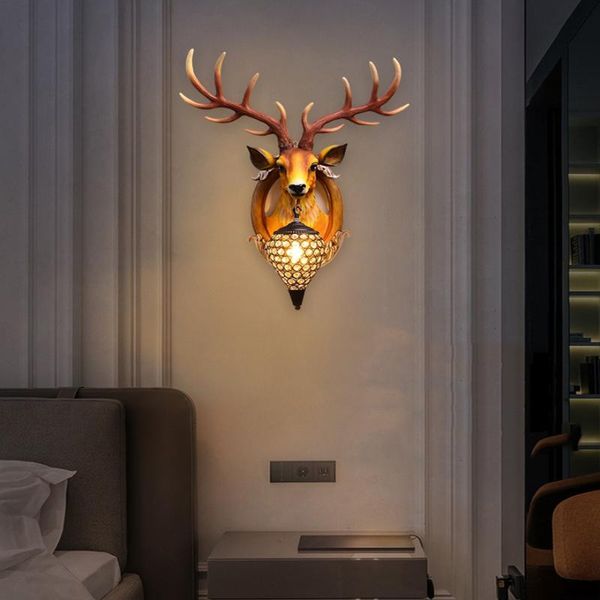 wall lamps modern retro resin lamp living room background decor antler bedroom bedside home decoration mirror light
wall lamps modern retro resin lamp living room background decor antler bedroom bedside home decoration mirror light
