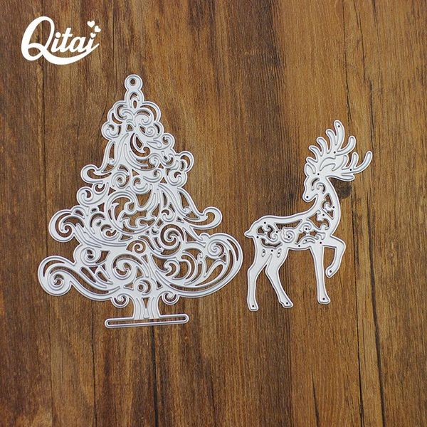 painting supplies qitai 1pcs/set deer and christmas tree metal cutting dies scrapbooking diy paper craft po cutter d47
painting supplies qitai 1pcs/set deer and christmas tree metal cutting dies scrapbooking diy paper craft po cutter d47
