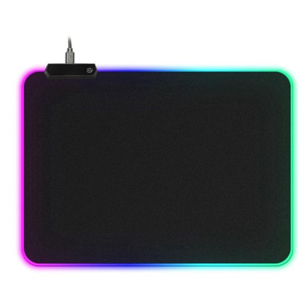mouse pads & wrist rests rgb pad non-slip rubber bottom gaming led luminous 350x250x4mm
mouse pads & wrist rests rgb pad non-slip rubber bottom gaming led luminous 350x250x4mm