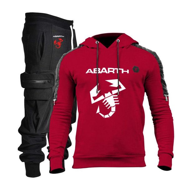 men's tracksuits fashion casual hoodie men abarth logo mens hoodies suit spring autumn cotton sweatshirt + sweatpants 2-piece set, Gray
men's tracksuits fashion casual hoodie men abarth logo mens hoodies suit spring autumn cotton sweatshirt + sweatpants 2-piece set, Gray