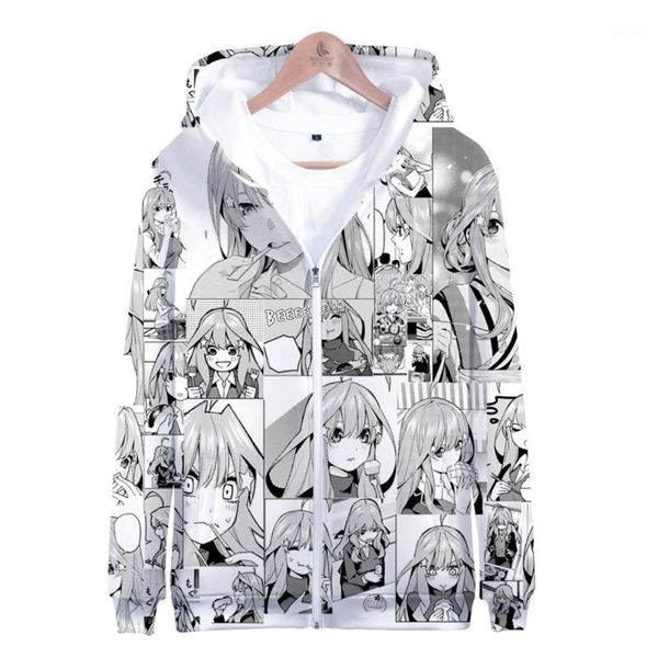 men's hoodies & sweatshirts 2021 anime the quintessential quintuplets 3d print zipper hooded sweatshirt men/women clothes, Black
men's hoodies & sweatshirts 2021 anime the quintessential quintuplets 3d print zipper hooded sweatshirt men/women clothes, Black