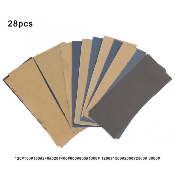 sanders 28pcs/42pcs 120#-3000# sandpaper grinding sanding abrasive paper sheets set auto repair wood metal polishing tool
sanders 28pcs/42pcs 120#-3000# sandpaper grinding sanding abrasive paper sheets set auto repair wood metal polishing tool