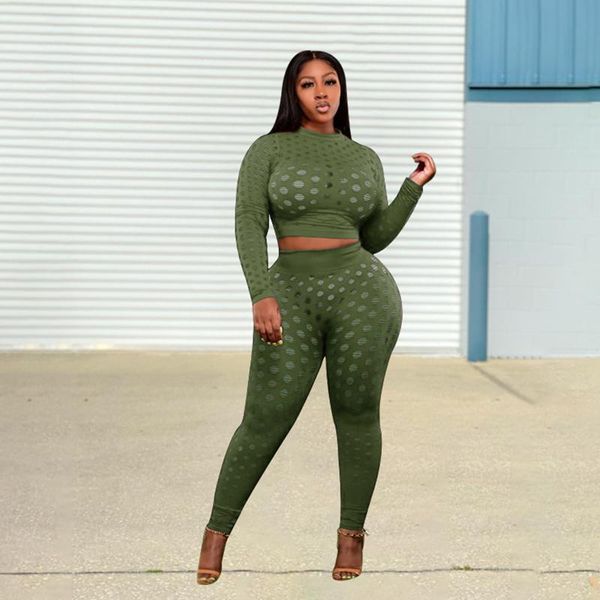 plus size tracksuits women clothing hollow out long sleeve crop and pants outfits club wear two piece sets wholesale drop, Black
plus size tracksuits women clothing hollow out long sleeve crop and pants outfits club wear two piece sets wholesale drop, Black