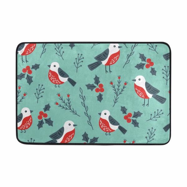 bath mats green background red birds absorbent bathroom mat pad doormat door slip-resistant shower 40*60cm
bath mats green background red birds absorbent bathroom mat pad doormat door slip-resistant shower 40*60cm