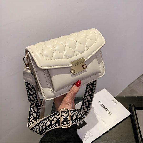 factory store shop small women's new trend lingge embroidered thread solid color small square bag wide shoulder belt single shoulder wh
factory store shop small women's new trend lingge embroidered thread solid color small square bag wide shoulder belt single shoulder wh