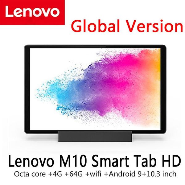 global version original lenovo smart tab m10 hd x606x mediatek p22t octa core 4g ram 64g rom 10.3 inch wifi android 9 tablet pc
global version original lenovo smart tab m10 hd x606x mediatek p22t octa core 4g ram 64g rom 10.3 inch wifi android 9 tablet pc