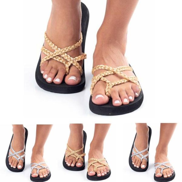 slippers cane women summer flip flops shoes female casual beach ladies soft plus size roman, Black
slippers cane women summer flip flops shoes female casual beach ladies soft plus size roman, Black