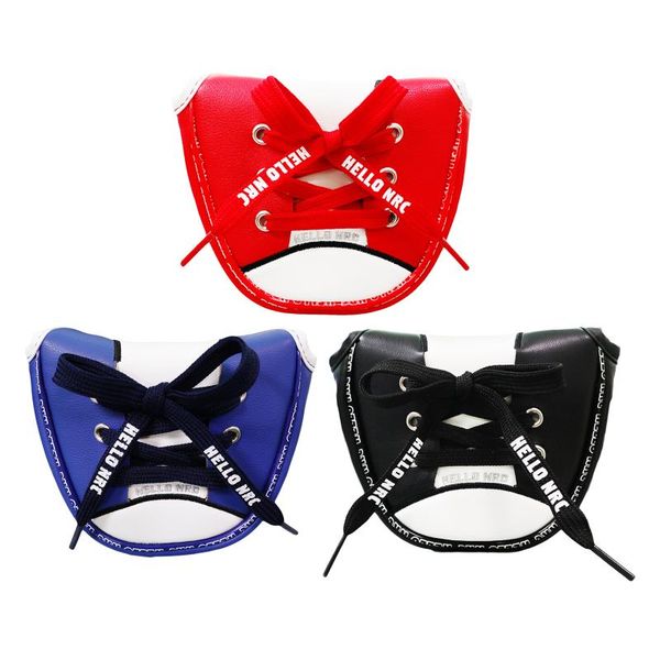 club heads golf putter cover,golf head covers for pu leather mallet headcover with magnetic closure design
club heads golf putter cover,golf head covers for pu leather mallet headcover with magnetic closure design