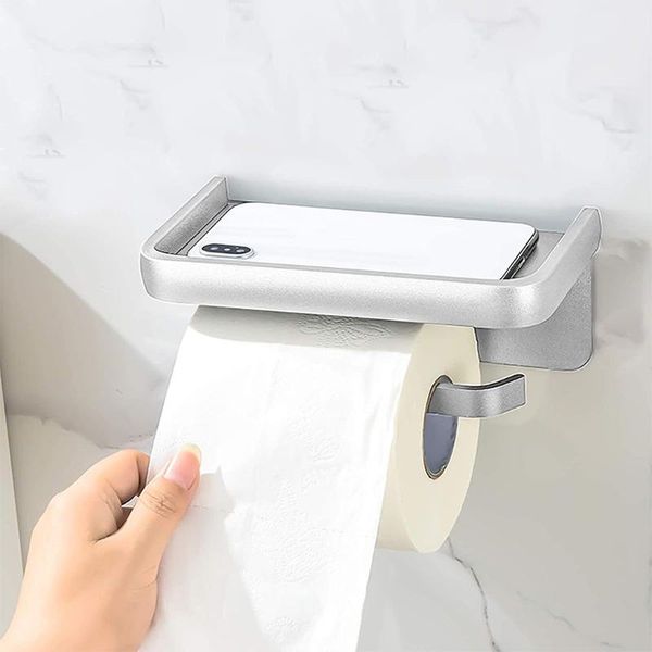 toilet paper holders multifunctional wall-mount tissue holder with tray space aluminum dispenser for modern kitchen bathroom
toilet paper holders multifunctional wall-mount tissue holder with tray space aluminum dispenser for modern kitchen bathroom