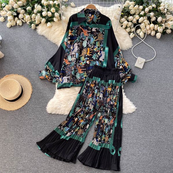 fashion ladies pant suit women design sense batwing sleeve shirt loose pleated wide-leg pants female 2pcs 2023 new 56895, White
fashion ladies pant suit women design sense batwing sleeve shirt loose pleated wide-leg pants female 2pcs 2023 new 56895, White