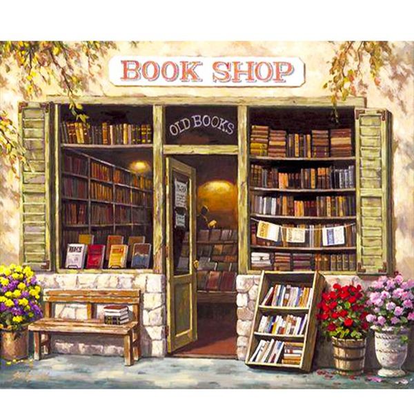 paintings 40x50cm paint by numbers diy painting on canvas frame digital book lodge home decor
paintings 40x50cm paint by numbers diy painting on canvas frame digital book lodge home decor