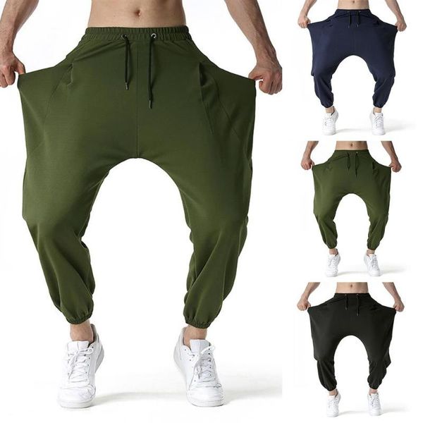 men's pants plus size harem mens solid color baggy casual trousers workout sports gym sweatpants, Black
men's pants plus size harem mens solid color baggy casual trousers workout sports gym sweatpants, Black