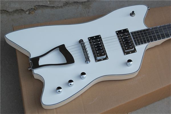 high-quality customized version of special-shaped electric guitar 6-string metal purple fixed bridge can be customized
high-quality customized version of special-shaped electric guitar 6-string metal purple fixed bridge can be customized