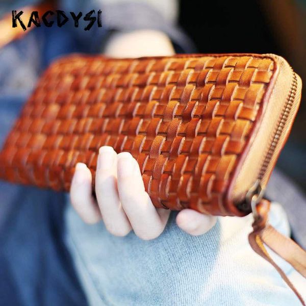 wallets handmade knitting wallet zipper retro men clutch purse vertical real cow leather luxury women card holder carteira, Red;black
wallets handmade knitting wallet zipper retro men clutch purse vertical real cow leather luxury women card holder carteira, Red;black