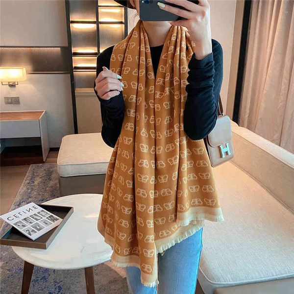 shawl scarf female autumn and winter bow imitation cashmere long spring summer air conditioning room dual-purpose korean versatile, Blue;gray
shawl scarf female autumn and winter bow imitation cashmere long spring summer air conditioning room dual-purpose korean versatile, Blue;gray