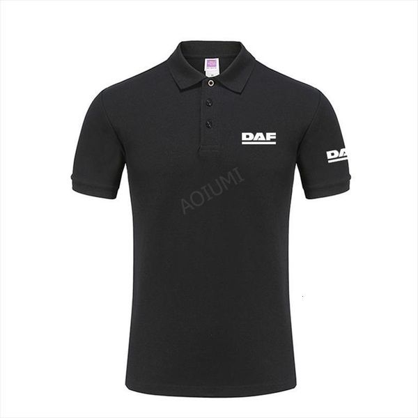 summer shirt casual mens polos short sleeve daf clothes, White;black
summer shirt casual mens polos short sleeve daf clothes, White;black