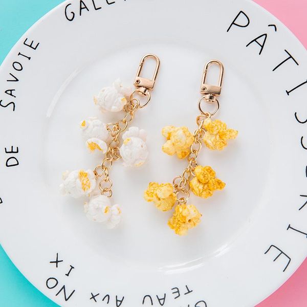keychains lucky gift creative popcorn keychain keyring for women girl jewelry simulated food cute car key holder charm couple, Silver
keychains lucky gift creative popcorn keychain keyring for women girl jewelry simulated food cute car key holder charm couple, Silver
