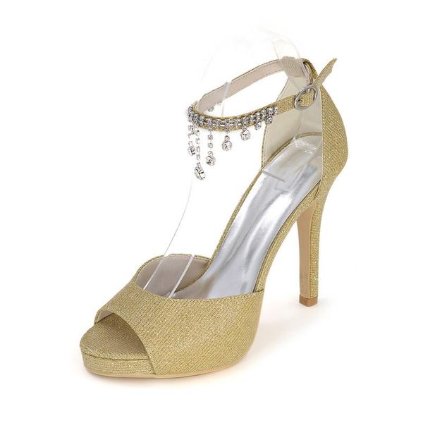 high heels platform wedding sandals shoes women open toe ankle buckle strap crystals formal party summer ladies, Black
high heels platform wedding sandals shoes women open toe ankle buckle strap crystals formal party summer ladies, Black