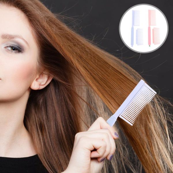 hair brushes 2pcs portable detangling comb barber styling combs salon dyeing brush, Silver
hair brushes 2pcs portable detangling comb barber styling combs salon dyeing brush, Silver