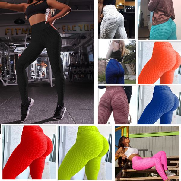 ladys push up workout tightening leggings high waist anti cellulite legging sportswear yoga pants gym running elastic slim trousers fitness, Black 
ladys push up workout tightening leggings high waist anti cellulite legging sportswear yoga pants gym running elastic slim trousers fitness, Black
