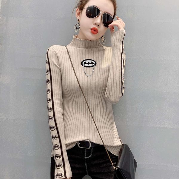 women's sweaters sweaters european products in autumn winter of with thickened foreign style half high collar and knitted bottomed swea, White;black
women's sweaters sweaters european products in autumn winter of with thickened foreign style half high collar and knitted bottomed swea, White;black