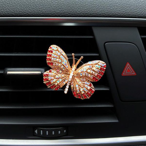 car air freshener rhinestone butterfly perfume diamond colorful clip auto decoration accessories interior
car air freshener rhinestone butterfly perfume diamond colorful clip auto decoration accessories interior