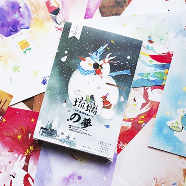 greeting cards 30pc/lot coloured glaze dream luminous postcard year card christmas & birthday message gift
greeting cards 30pc/lot coloured glaze dream luminous postcard year card christmas & birthday message gift