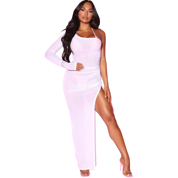 casual dresses skmy autumn 2021 perspective shirring one-shoulder long-sleeved irregular backless long dress stitching club party, Black;gray
casual dresses skmy autumn 2021 perspective shirring one-shoulder long-sleeved irregular backless long dress stitching club party, Black;gray