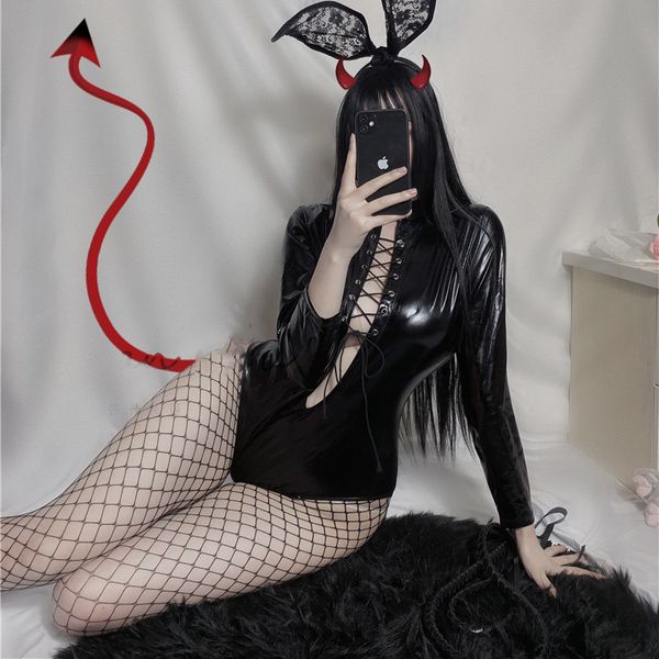 womens imitation leather exotic dresses club wear party black mini dress tube strapless hip tight siamese skirt, Black;white
womens imitation leather exotic dresses club wear party black mini dress tube strapless hip tight siamese skirt, Black;white