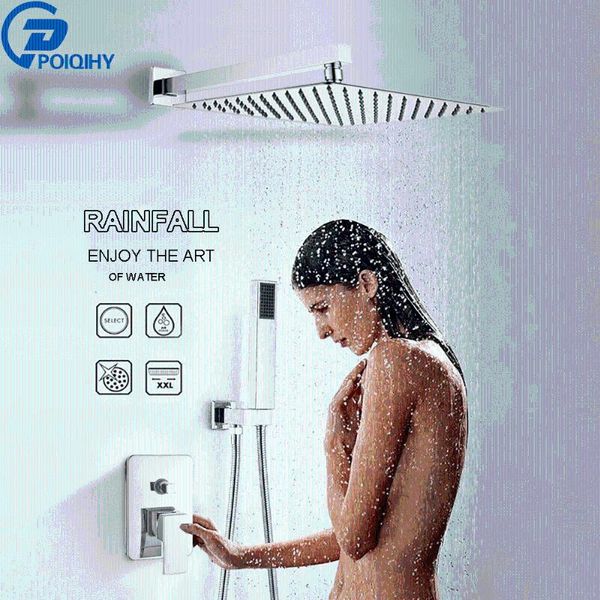 chrome shower faucet single handle bath mixers concealed bathroom wall mounted sets
chrome shower faucet single handle bath mixers concealed bathroom wall mounted sets