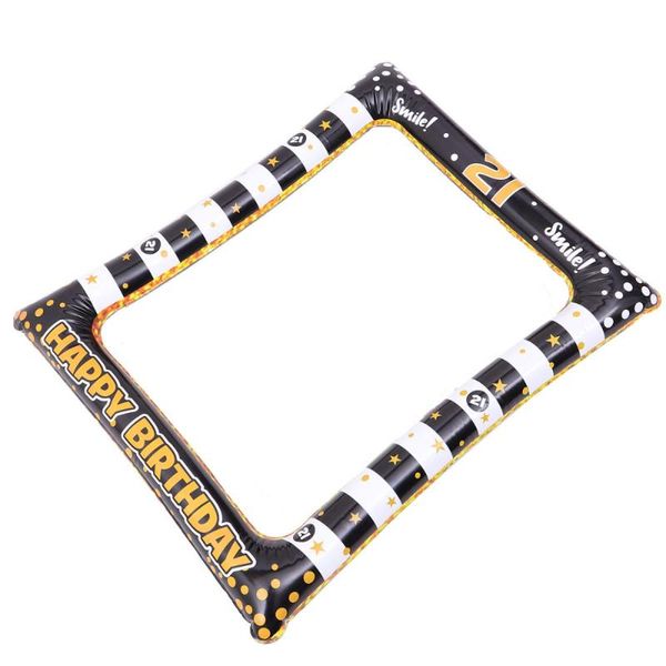 frames chic inflatable po frame birthday party prop pvc picture (age)
