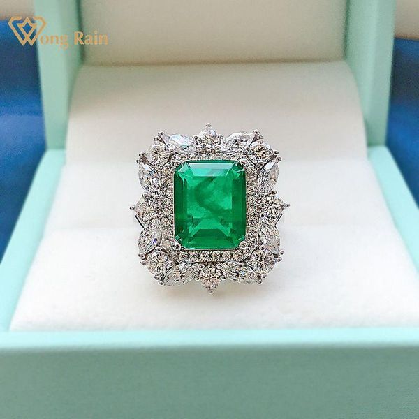 wong rain 100% 925 sterling silver emerald moissanite gemstone wedding party anniversary vintage rings for women fine jewelry cluster, Golden;silver
wong rain 100% 925 sterling silver emerald moissanite gemstone wedding party anniversary vintage rings for women fine jewelry cluster, Golden;silver