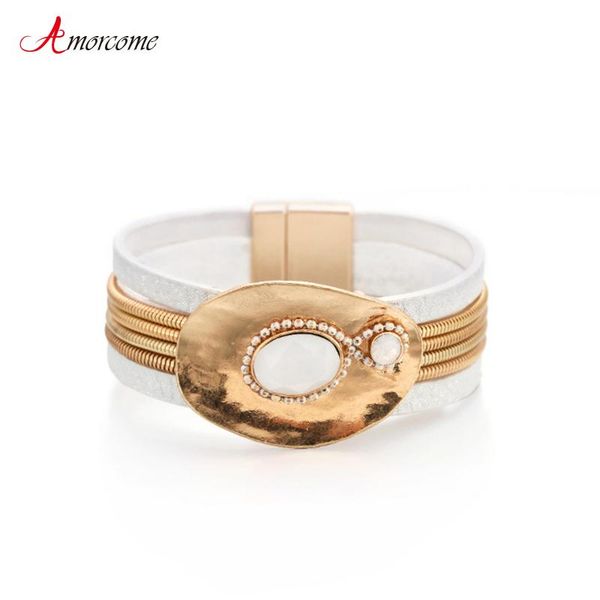 tennis amorcome fashion simple women's bracelet jewelry crystal beads big geometric metal leather wrap wide bracelets for women, Golden;silver
tennis amorcome fashion simple women's bracelet jewelry crystal beads big geometric metal leather wrap wide bracelets for women, Golden;silver