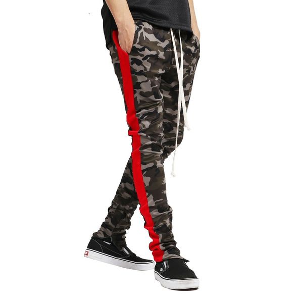 four seasons men's micro-elastic slim sweatpants camouflage printed color blocking ankle zipper casual pants, Black
four seasons men's micro-elastic slim sweatpants camouflage printed color blocking ankle zipper casual pants, Black