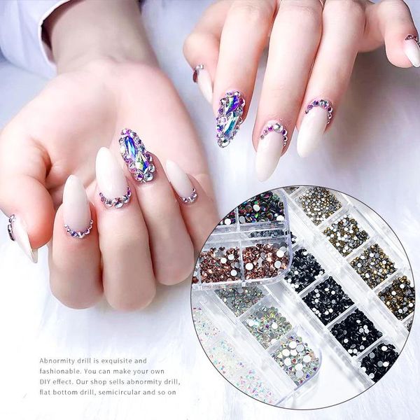 nail art equipment accessories super flash luxury mixed full set of mercury flat bottom drill ab 12 grid strip box with 1440 pieces, Silver
nail art equipment accessories super flash luxury mixed full set of mercury flat bottom drill ab 12 grid strip box with 1440 pieces, Silver