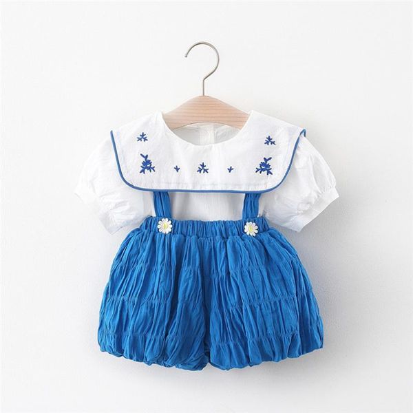 clothing sets baby set summer boys girls clothes t-shirt + overalls pants 2pcs embroidered toddler outfits tracksuit, White
clothing sets baby set summer boys girls clothes t-shirt + overalls pants 2pcs embroidered toddler outfits tracksuit, White