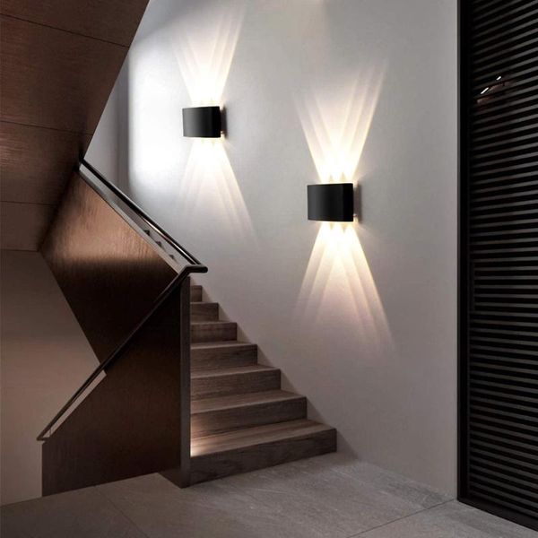 outdoor wall lamps modern led light 8w black sconces indoor up and down warm white lighting for living room bedroom corridor
outdoor wall lamps modern led light 8w black sconces indoor up and down warm white lighting for living room bedroom corridor