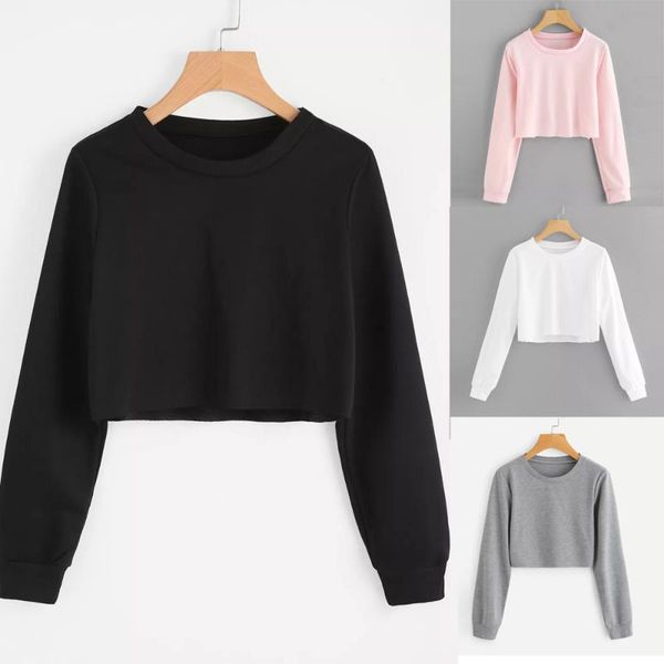 women's hoodies & sweatshirts 2021 women solid color pullover blouse sweatshirt coat womens long sleeve o neck, Black
women's hoodies & sweatshirts 2021 women solid color pullover blouse sweatshirt coat womens long sleeve o neck, Black