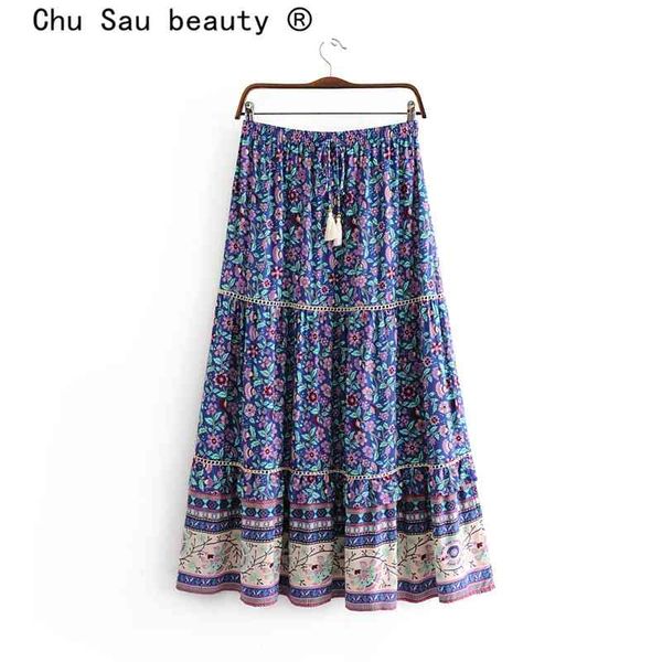beauty fashion boho style floral print midi skirt women holiday chic tassel sashes hollow out long skirts female 210514, Black
beauty fashion boho style floral print midi skirt women holiday chic tassel sashes hollow out long skirts female 210514, Black