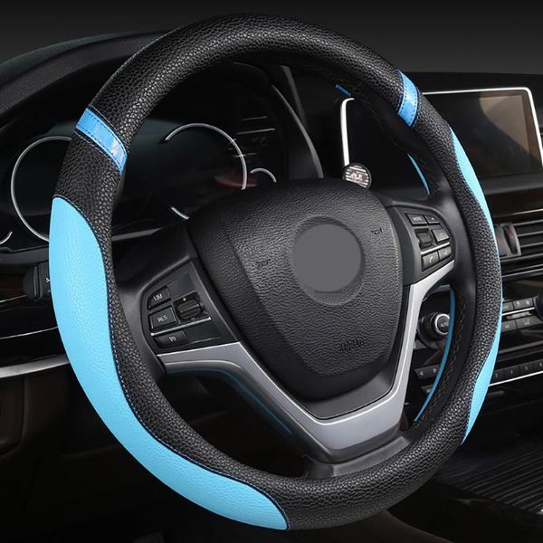 steering wheel covers qfhetjie four seasons non-slip leather cover, fashionable soft high-quality accessories
steering wheel covers qfhetjie four seasons non-slip leather cover, fashionable soft high-quality accessories