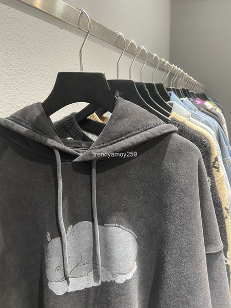 women's hoodies & sweatshirts autumn and winter high version b family rhinoceros print pullover hooded terry loose wash men's wome, Black
women's hoodies & sweatshirts autumn and winter high version b family rhinoceros print pullover hooded terry loose wash men's wome, Black