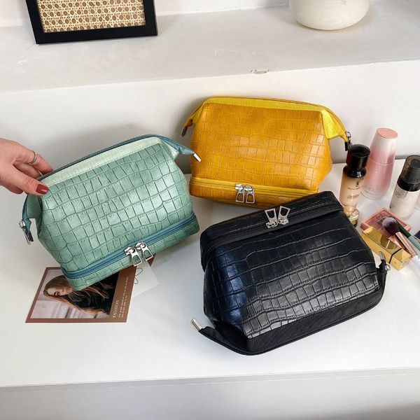 cosmetic bags & cases women travel make up girl bag makeup beauty wash organizer toiletry pouch storage kit bath case
cosmetic bags & cases women travel make up girl bag makeup beauty wash organizer toiletry pouch storage kit bath case