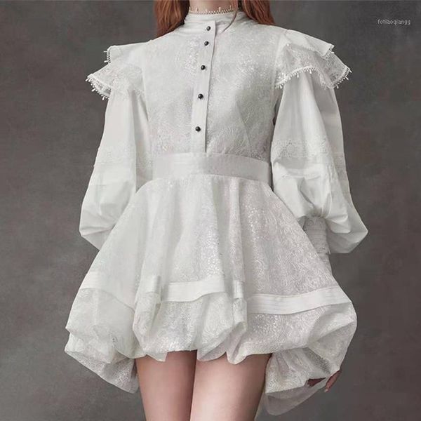 two piece set women lantern sleeve blouse+sweet high waist skirt women's tracksuits, Gray
two piece set women lantern sleeve blouse+sweet high waist skirt women's tracksuits, Gray
