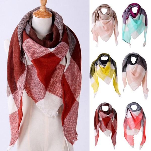 # women outdoor headwear scarf shawl cashmere autumn plaid wool scarves anti-uv cycling bandana face, Blue;gray
# women outdoor headwear scarf shawl cashmere autumn plaid wool scarves anti-uv cycling bandana face, Blue;gray