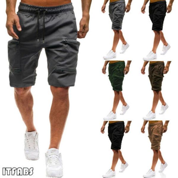brand fashion men's summer shorts five pants running sports training, White;black
brand fashion men's summer shorts five pants running sports training, White;black