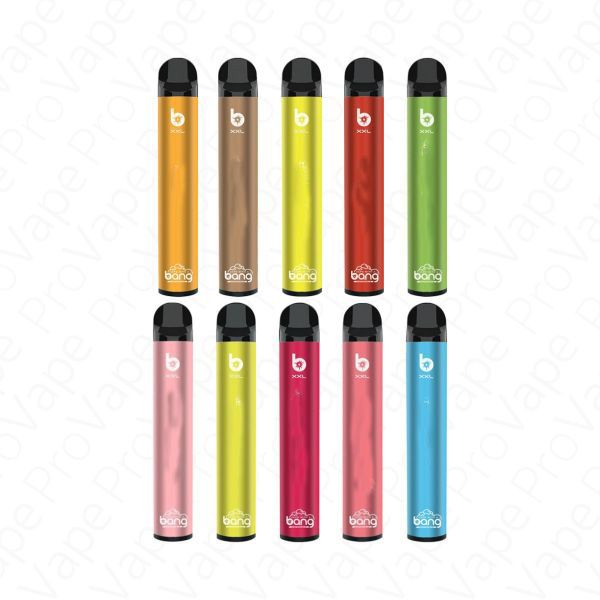 Bang XXL cigarette Disposable Vape Pen Device starter kit 2000 Puffs 800mAh Power Battery Pre-filled 6ml Pods Cartridge Original electronic Vapors wholesale
Bang XXL cigarette Disposable Vape Pen Device starter kit 2000 Puffs 800mAh Power Battery Pre-filled 6ml Pods Cartridge Original electronic Vapors wholesale